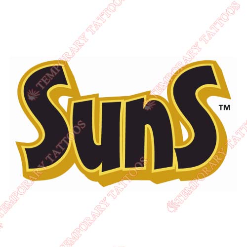 Jacksonville Suns Customize Temporary Tattoos Stickers NO.7726
